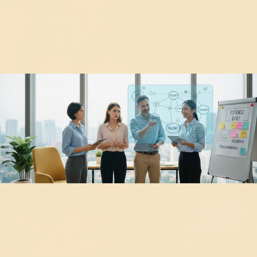 Cara Mengatasi Rasa Tidak Kompeten di Kantor Baru & Percaya Diri - Section illustration