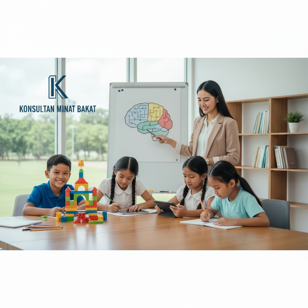 7 Manfaat Tes STIFIn untuk Efektivitas Belajar Anak - Section illustration