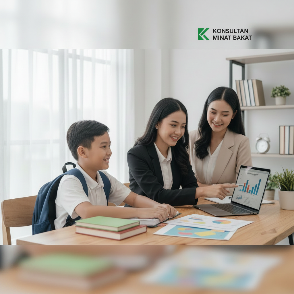 7 Manfaat Tes STIFIn untuk Efektivitas Belajar Anak - Section illustration