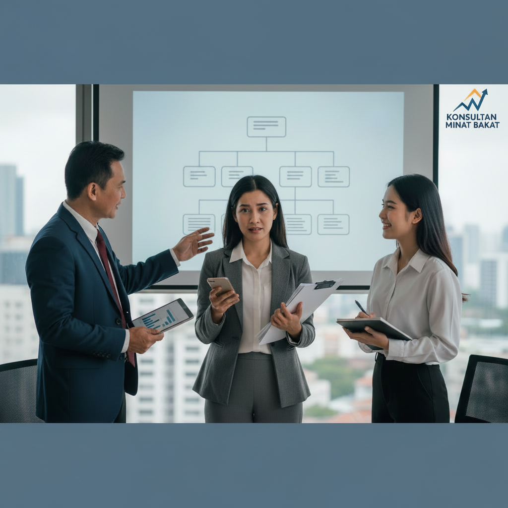 7 Ciri Ciri Middle Management Butuh Pengembangan Diri - Section illustration