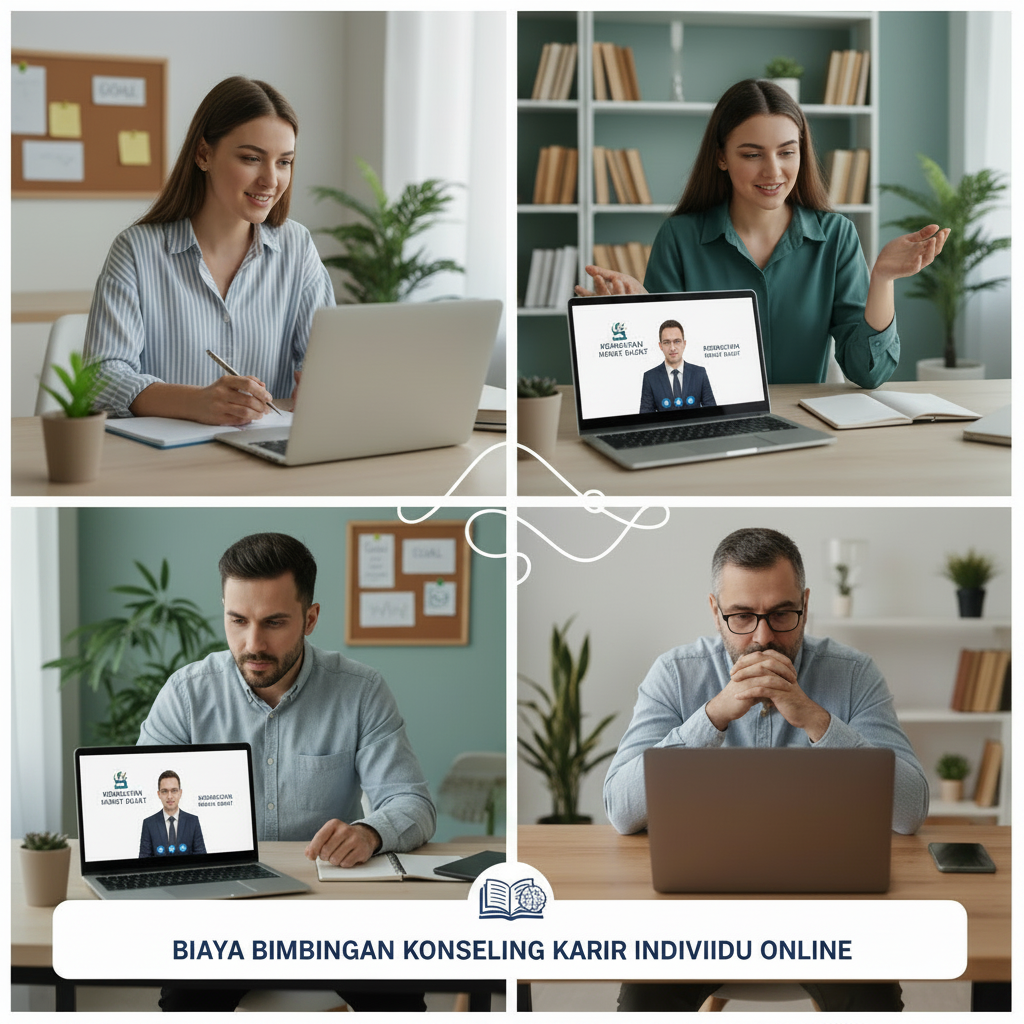 Biaya Bimbingan Konseling Karir Individu Online Terbaru - Section illustration