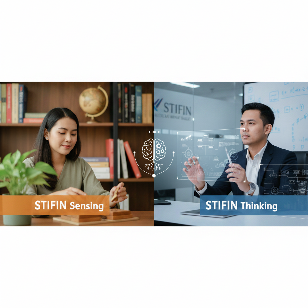 Perbedaan Mesin Kecerdasan STIFIn Sensing vs Thinking - Featured image