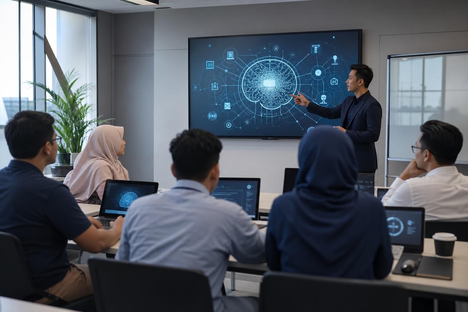 Daftar Program Pembinaan AI untuk Institusi Pendidikan - Section illustration
