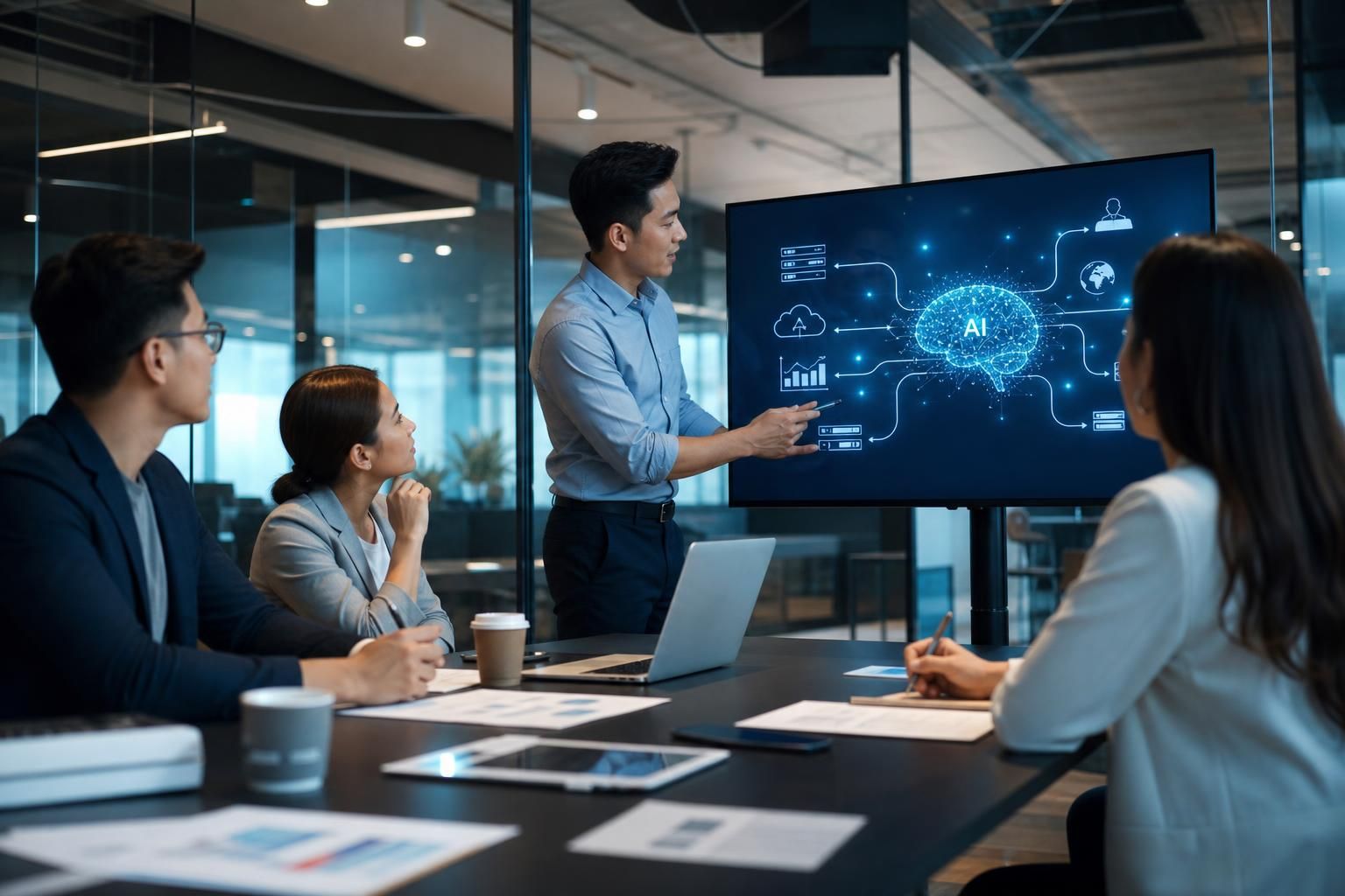 Cara Integrasi AI ke Sistem Bisnis Lama - Featured image