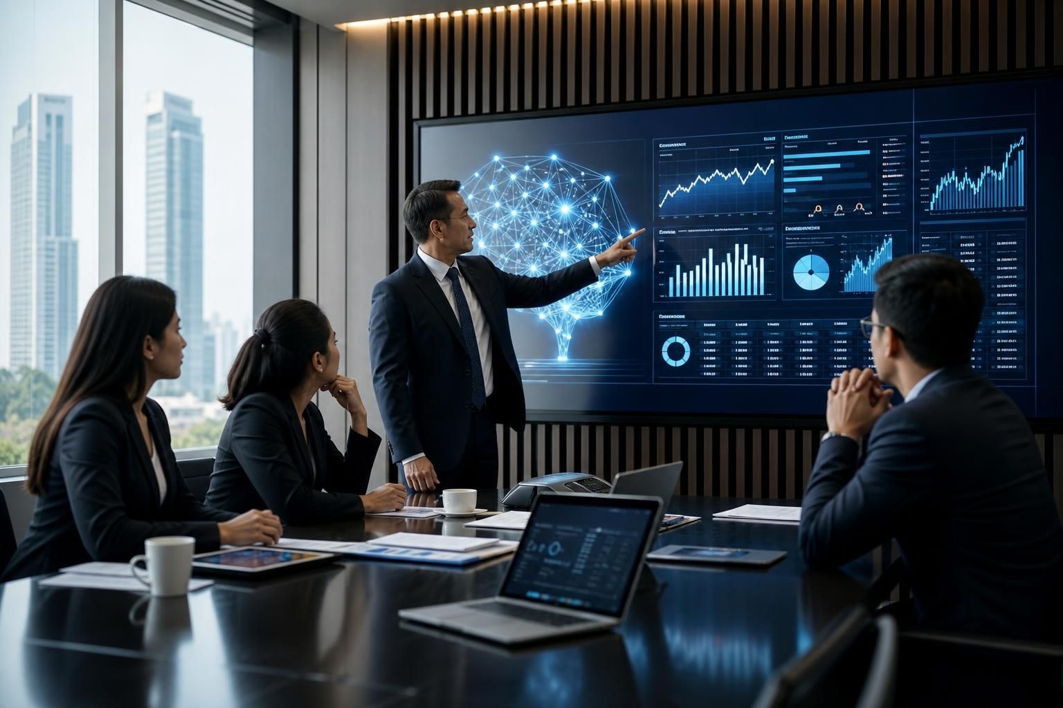 Cara AI Membantu Pengambilan Keputusan Direksi - Featured image