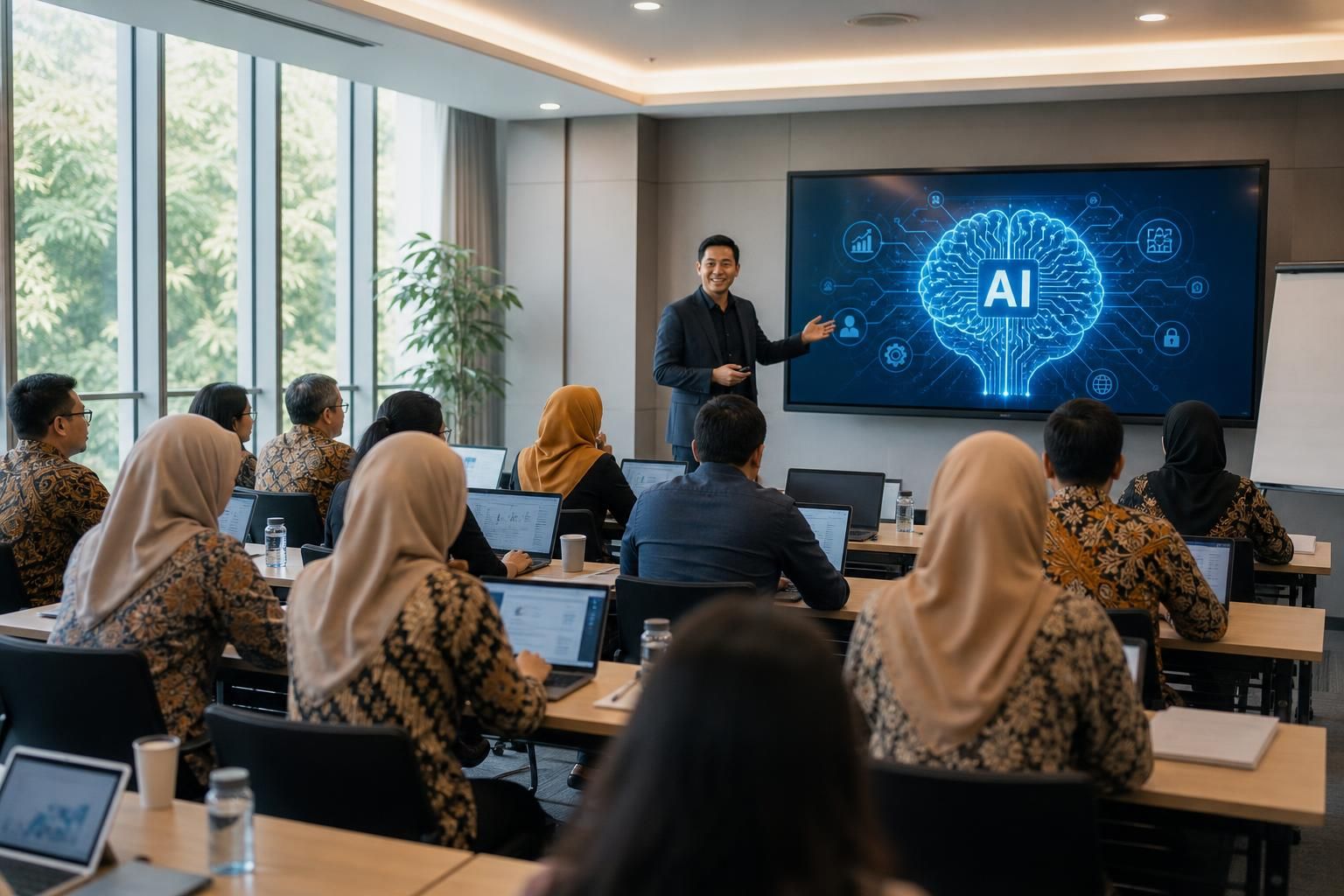 Kursus AI untuk Guru dan Dosen Bersertifikat - Featured image