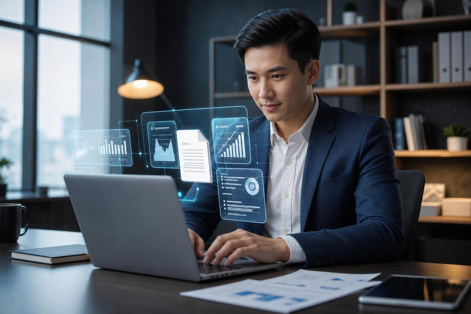Cara Membuat Laporan Kerja Otomatis dengan AI - Featured image