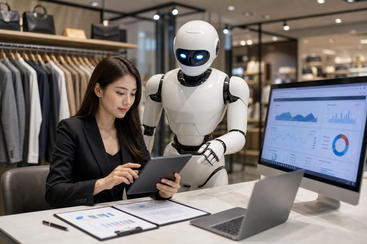 Cara Kerja AI dalam Bisnis Retail dan Jasa - Featured image