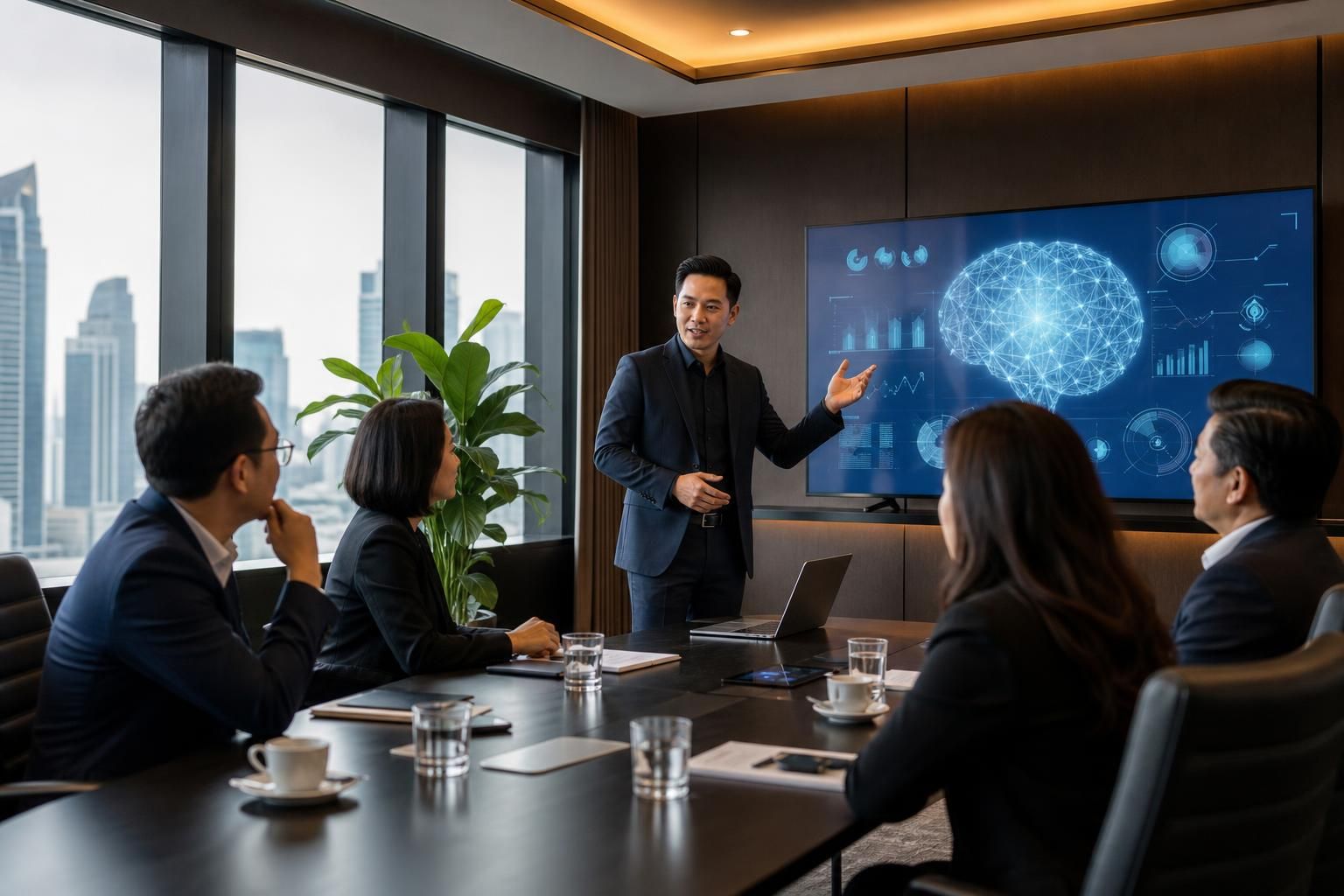 Pelatihan AI untuk CEO dan Executive Jakarta - Section illustration