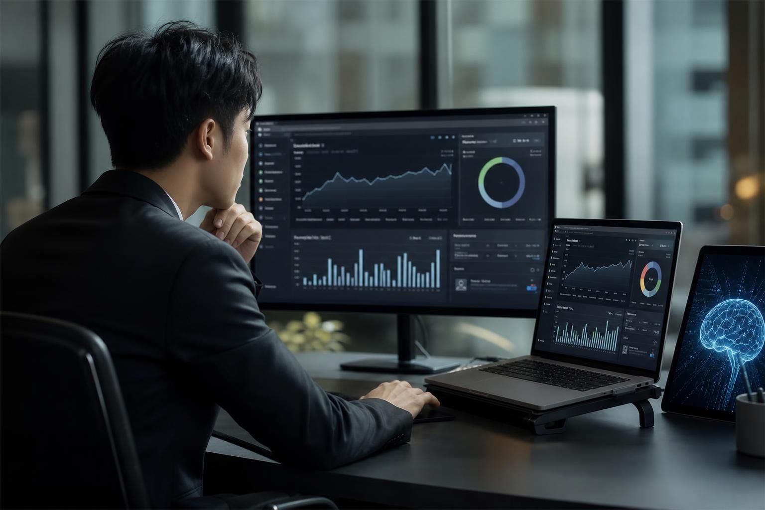 Tools AI untuk Analisis Pasar Kompetitor: Gratis vs Pro - Section illustration