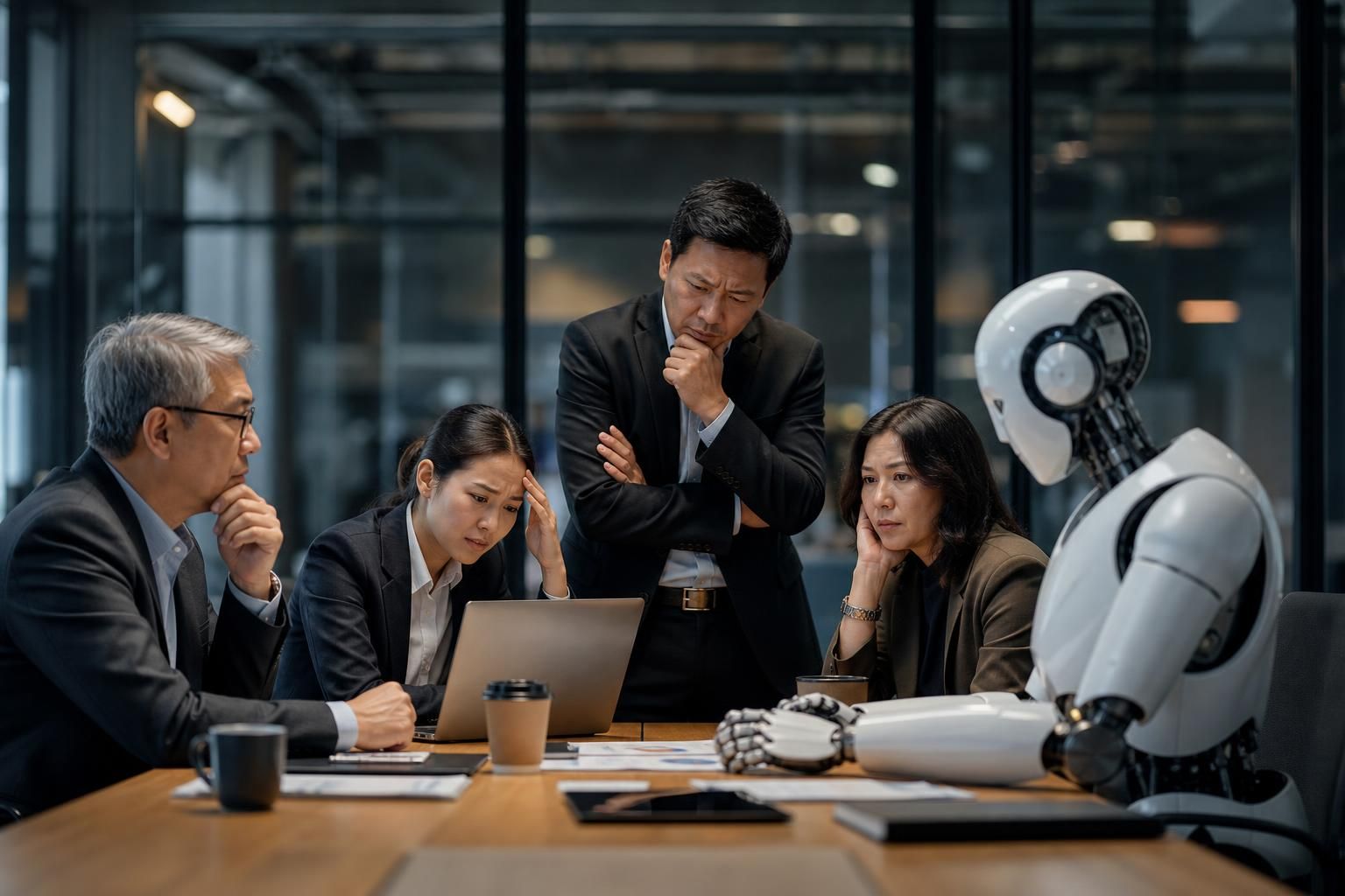 Tantangan Implementasi AI di Perusahaan Tradisional - Featured image