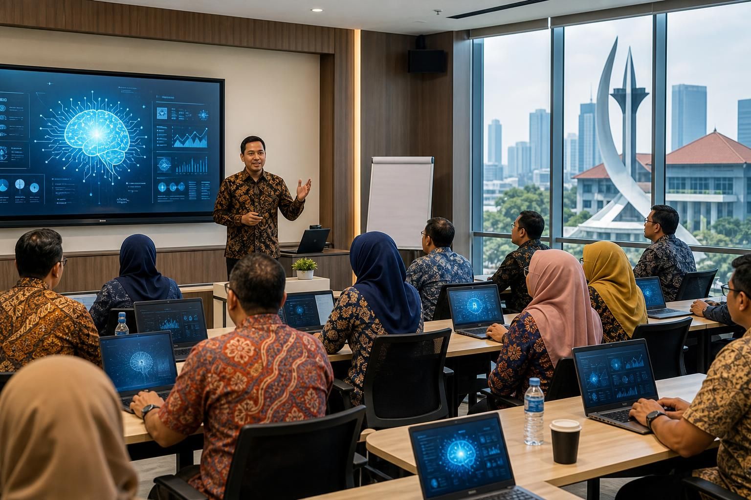 Pelatihan AI untuk Manajemen Sekolah Surabaya - Featured image