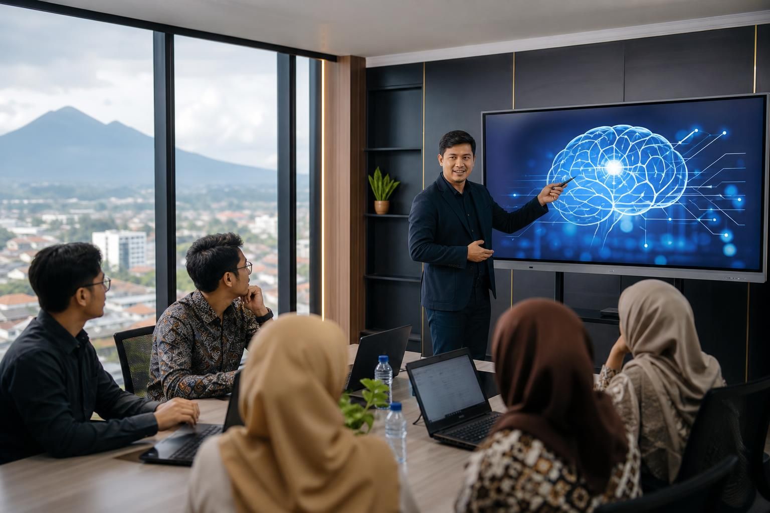 Pelatihan AI Purwokerto untuk Bisnis & Karier - Section illustration