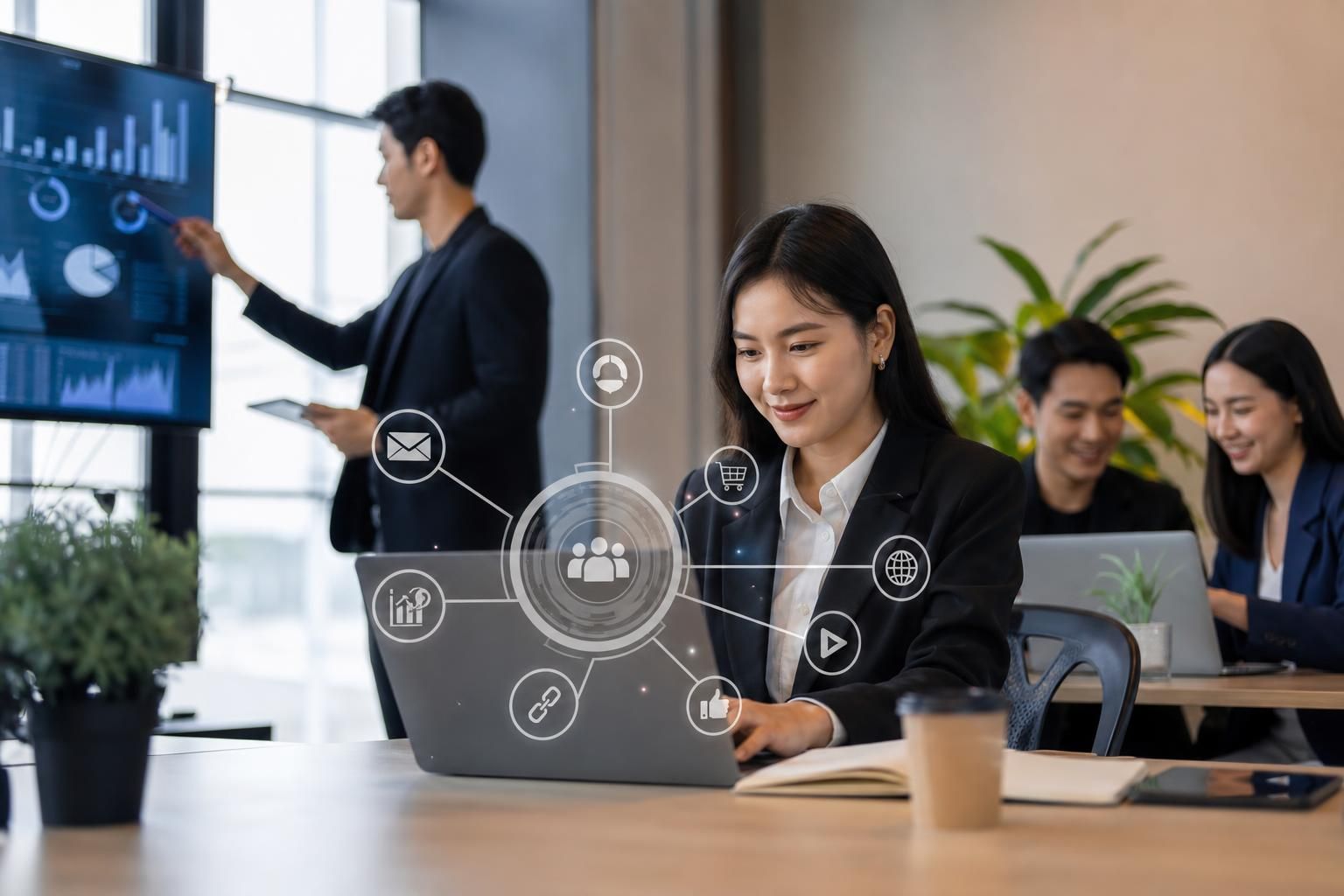 PKL Online Digital Marketing: Panduan Lengkap - Section illustration