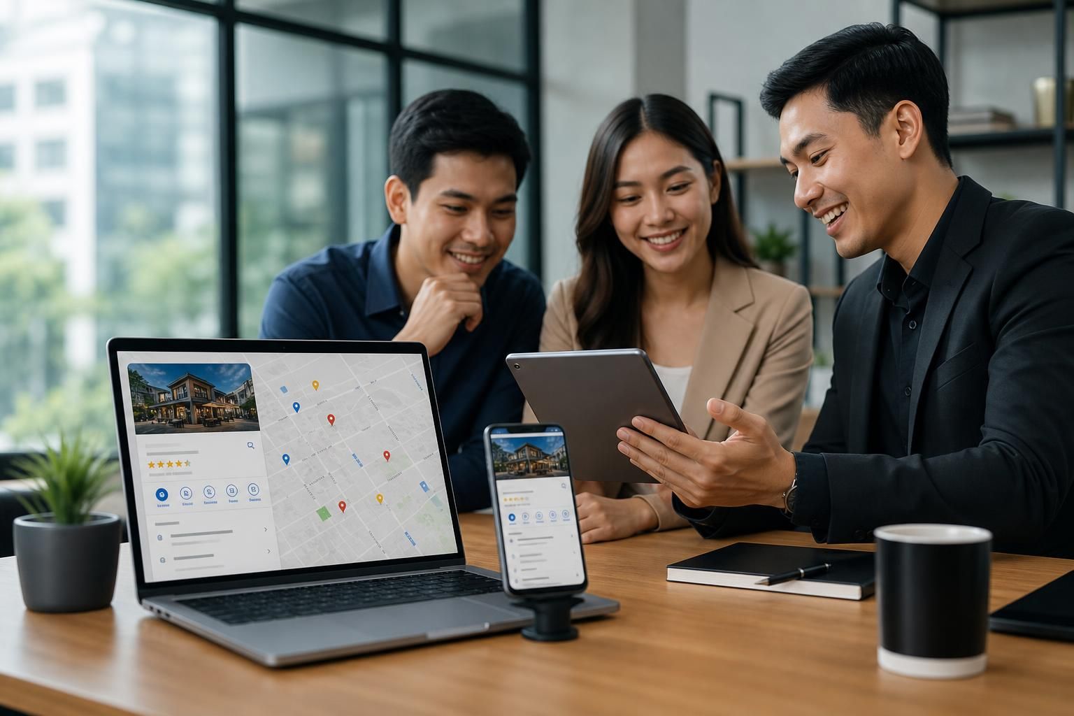 Jasa Google Business Profile untuk Bisnis - Section illustration