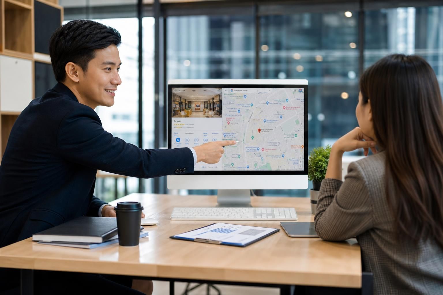 Jasa Google Business Profile untuk Bisnis - Section illustration