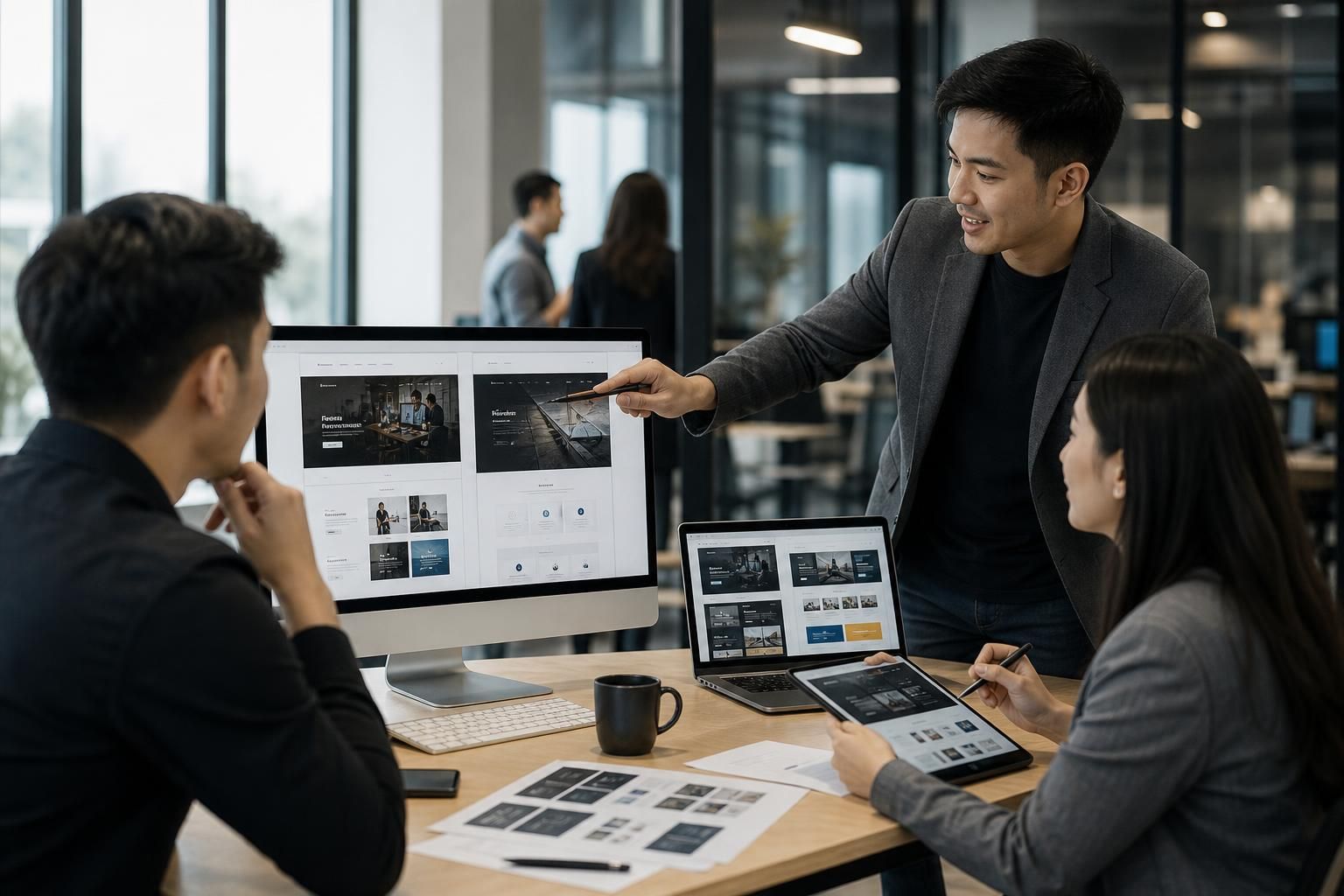 Jasa Pembuatan Website Bisnis Profesional - Featured image