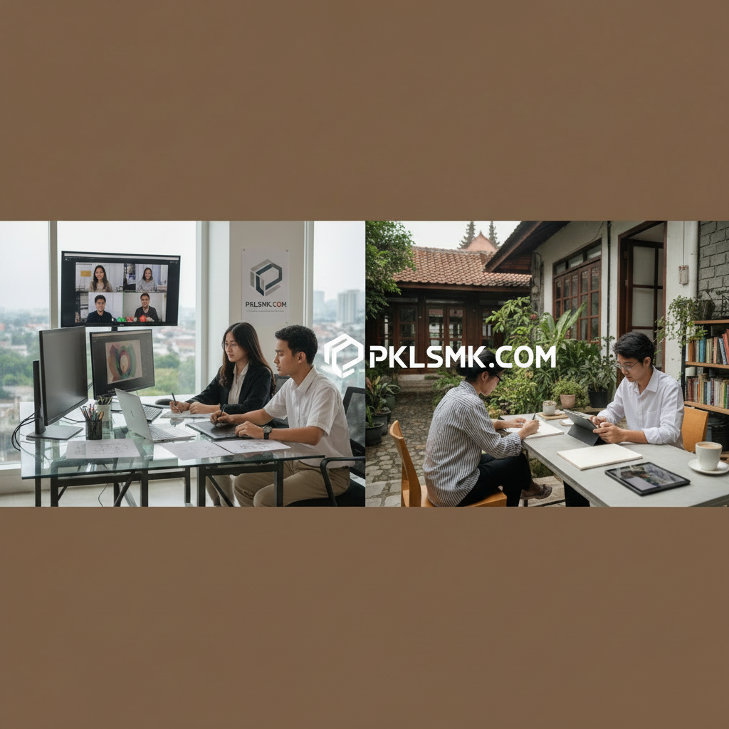 Tempat PKL SMK Jurusan DKV di Bandung Online Offline Terpercaya - Featured image