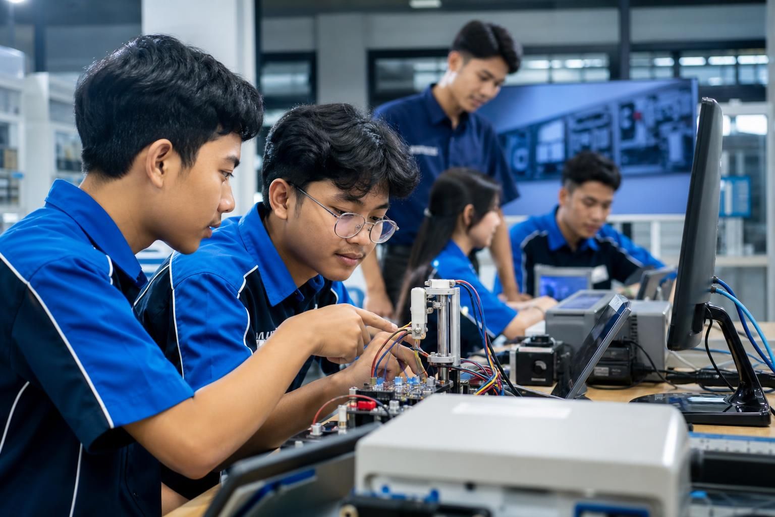PKL SMK Digital: Pilihan Tepat untuk Siswa - Section illustration