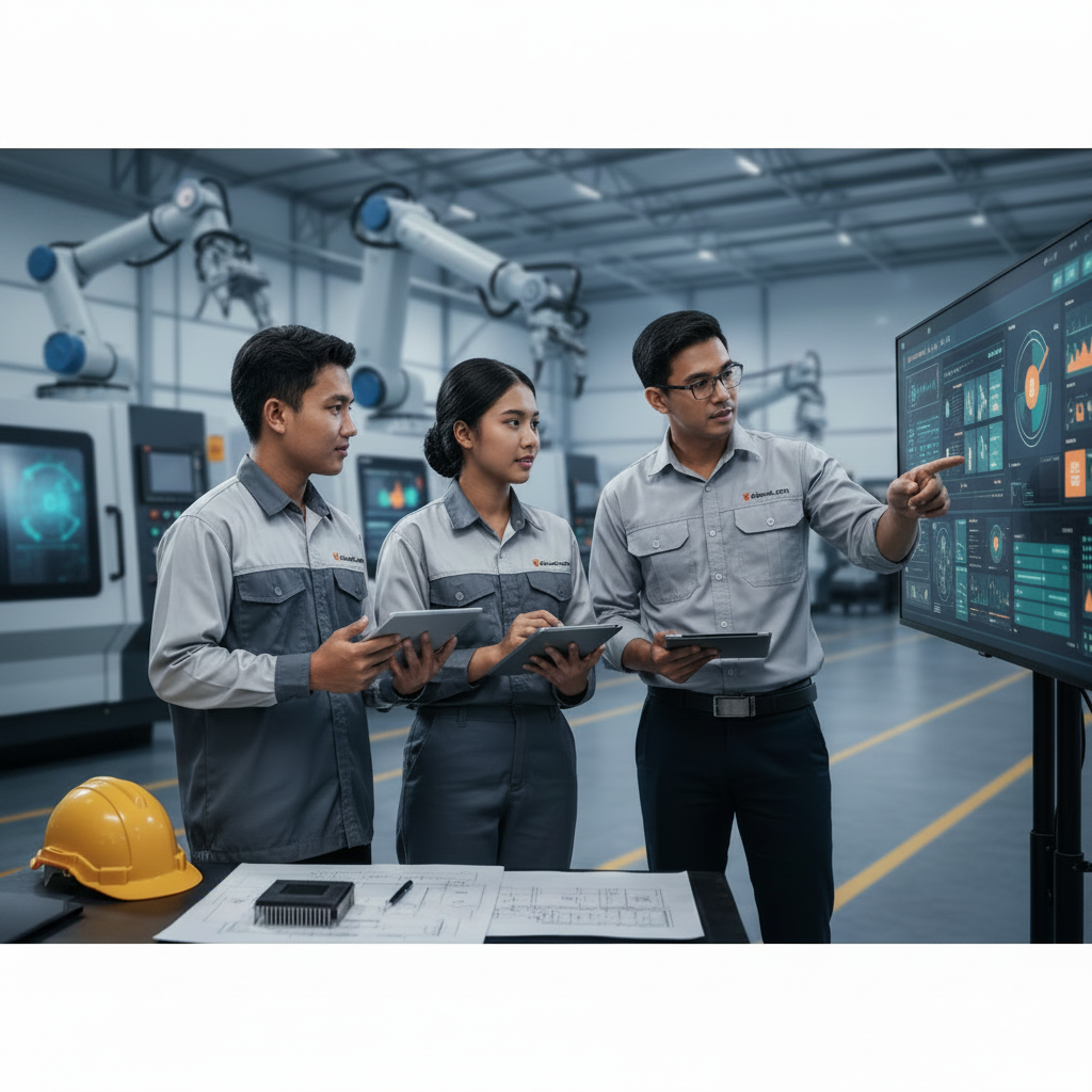 Manfaat PKL Berbasis Industri untuk Portofolio CV Digital SMK - Section illustration