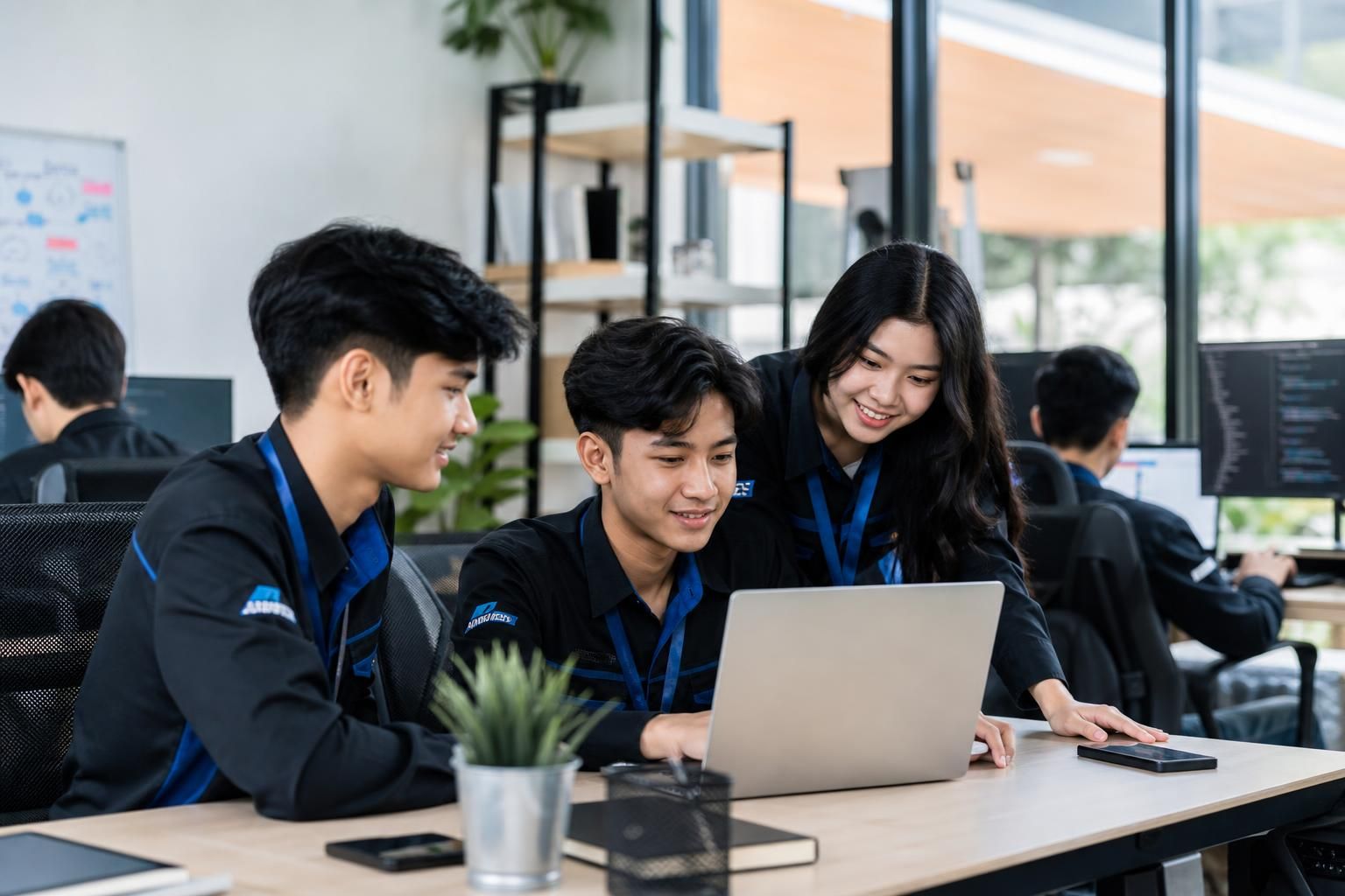 Penerimaan PKL SMK MPLB di Startup Digital - Section illustration