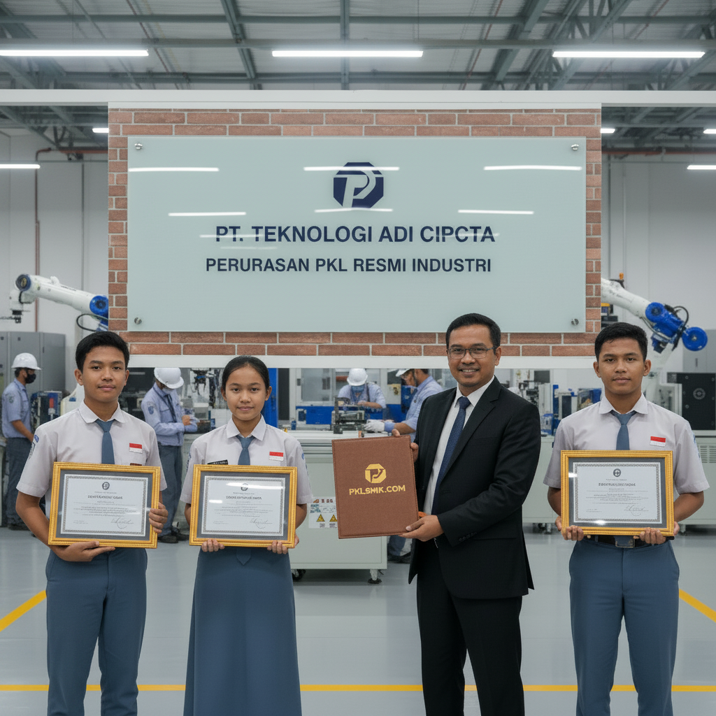 Perusahaan PKL yang Memberikan Sertifikat Resmi Industri SMK - Featured image