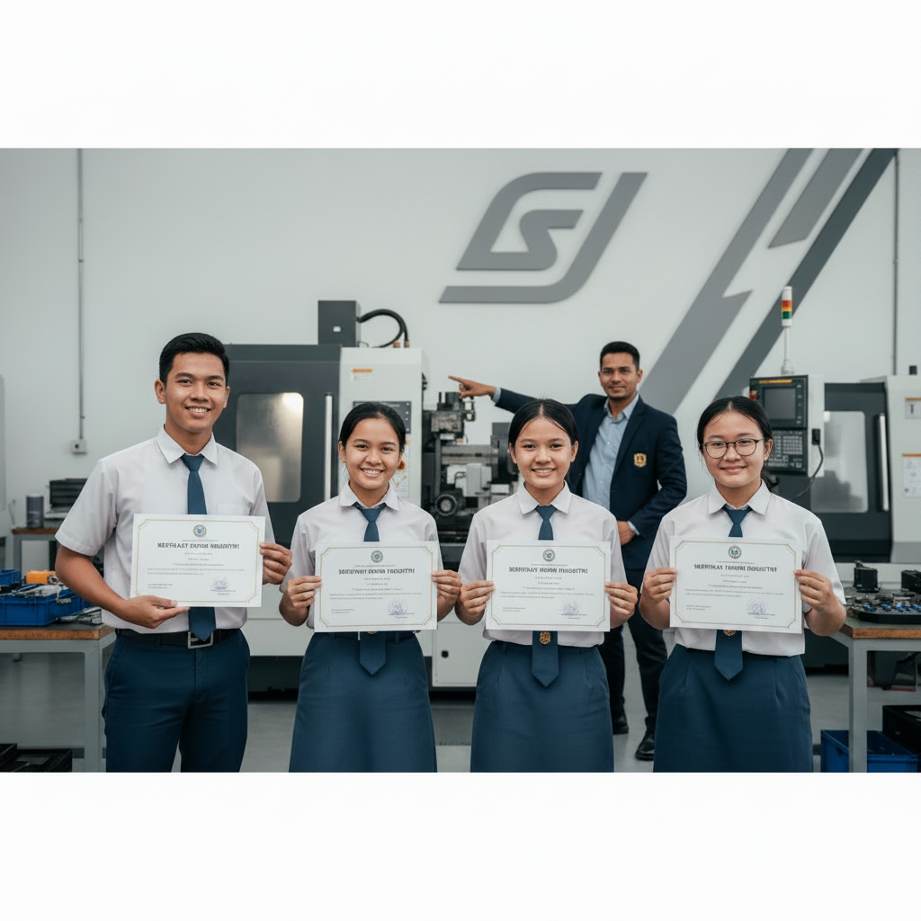Perusahaan PKL yang Memberikan Sertifikat Resmi Industri - Section illustration