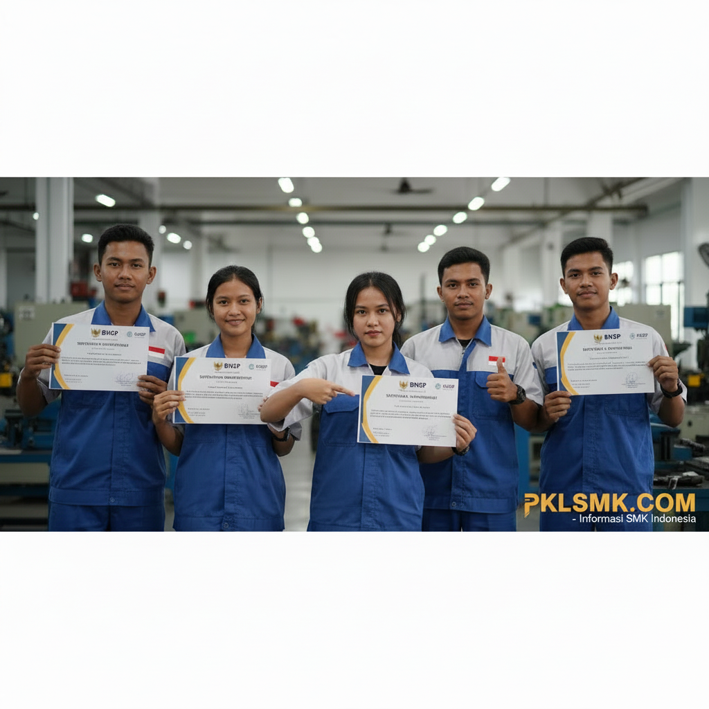 7 Keuntungan Sertifikasi Kompetensi BNSP bagi Siswa SMK - Section illustration