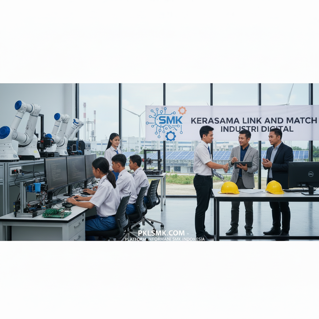 Kerjasama Link and Match Industri SMK Teknologi Digital Terbaik - Featured image