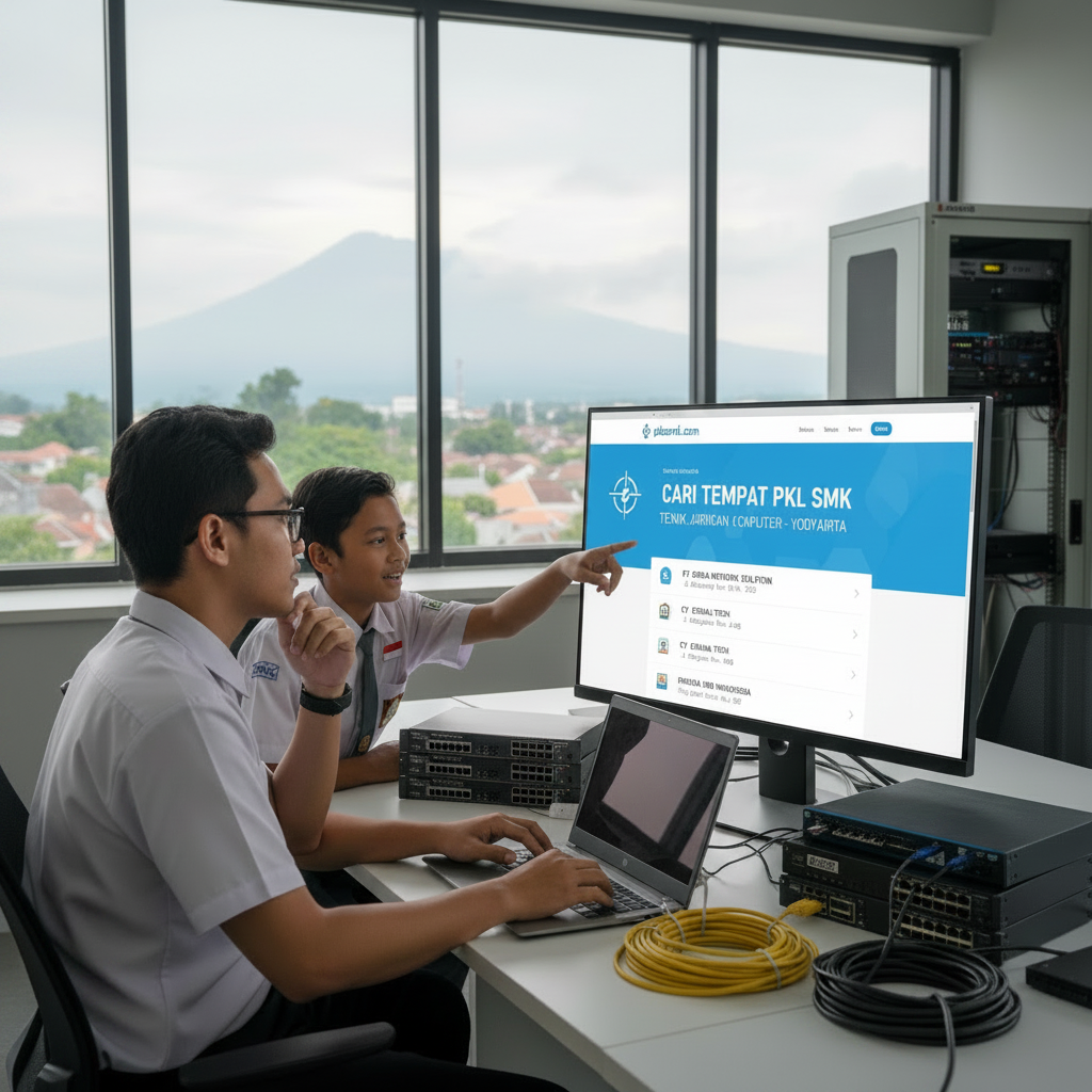 Alamat Tempat PKL TKJ Yogyakarta Online Terbaik | pklsmk.com - Featured image