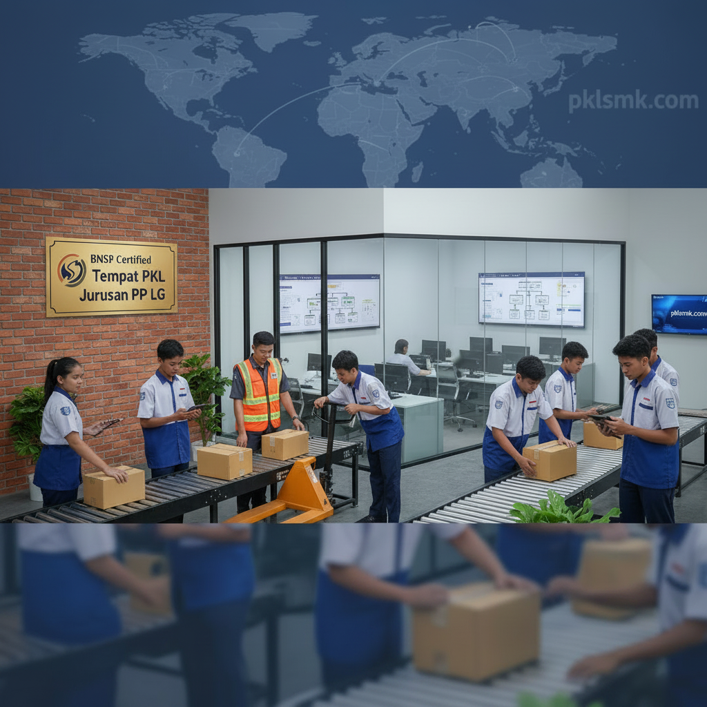 Tempat PKL Jurusan PPLG Bersertifikat BNSP - Pklsmk.com - Section illustration