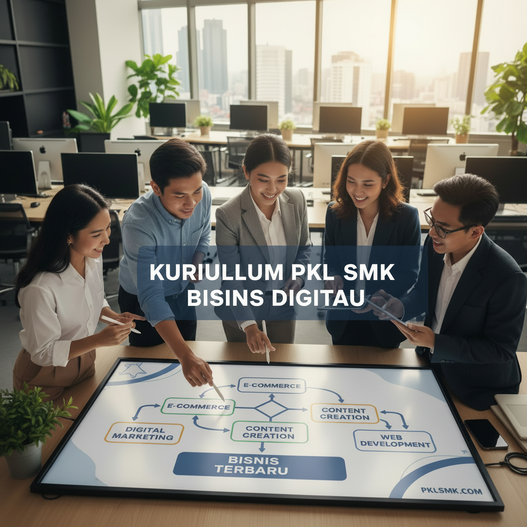 Update Kurikulum PKL SMK Bidang Bisnis Digital Terbaru - Featured image