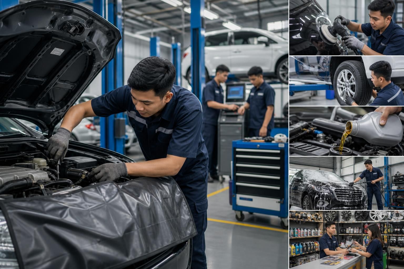 10 Peluang Usaha Bidang Otomotif - Section illustration
