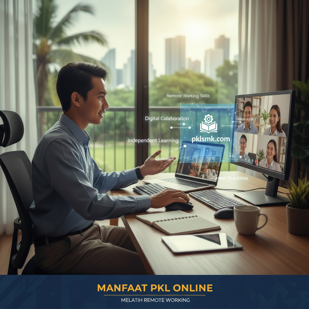 Manfaat PKL Online untuk Melatih Remote Working Siswa SMK - Featured image