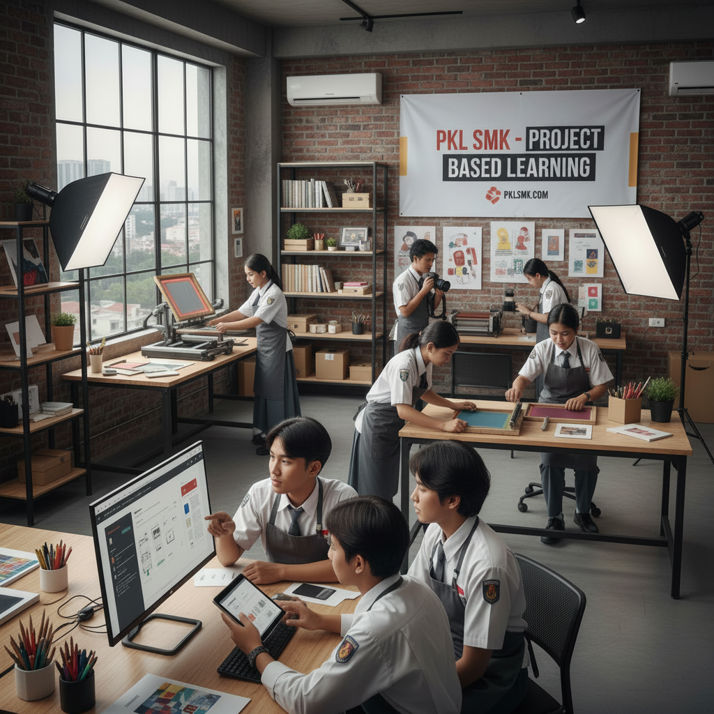 7 Contoh Project Based Learning PKL SMK Jurusan DKV Realistis - Featured image
