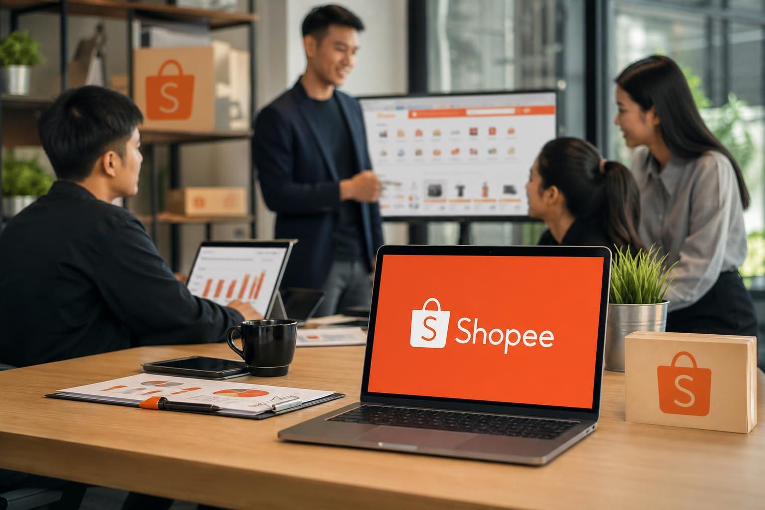 Shopee Marketplace: Panduan Lengkap untuk Pemula - Section illustration